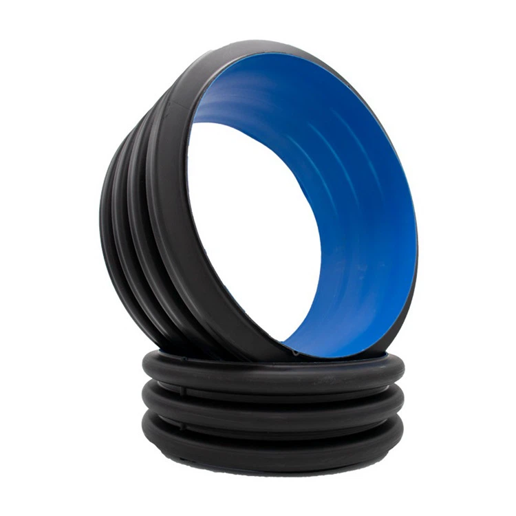 HDPE Double Wall Corrugated Pipe For Drainage